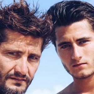 Bixente Lizarazu et son fils Tximista sur Instagram le 21 avril 2016.