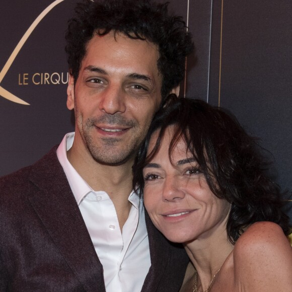 Tomer Sisley avec sa femme Sandra Sisley - Cérémonie de remise de prix du 39ème Festival Mondial du Cirque de Demain sur la Pelouse de Reuilly à Paris le 4 février 2018. © Pierre Perusseau/Bestimage