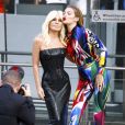Gigi Hadid et Donatella Versace aux CFDA Awards 2018 au Brooklyn Museum à New York, le 4 juin 2018.