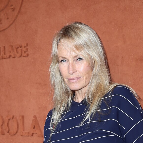 Estelle Lefébure - Les célébrités au village des Internationaux de Tennis de Roland Garros à Paris, France, le 6 juin 2018. © Cyril Moreau/Bestimage