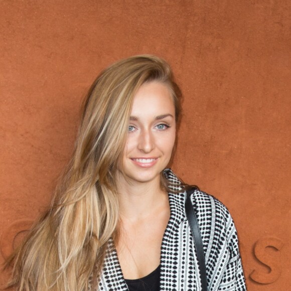 Emma Smet au village des Internationaux de Tennis de Roland Garros à Paris, France, le 6 juin 2018.