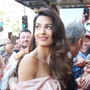 George Clooney et sa femme Amal Clooney Alamuddin arrivent à la soirée American Film Institute's 46th Life Achievement Award au théâtre Dolby à Hollywood, le 7 juin 2018