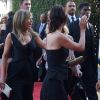 Jennifer Aniston et Courteney Cox arrivent à la soirée American Film Institute's 46th Life Achievement Award au théâtre Dolby à Hollywood, le 7 juin 2018