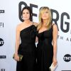Courtney Cox, Jennifer Aniston lors du 46e AFI Life Achievement Award Gala Tribute honoring George Clooney au Dolby Theatre, Los Angeles, le 7 juin 2018.