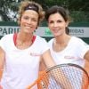 Exclusif - Anne Le Nen et Caroline Barclay - 26ème édition du Trophée des personnalités en marge des Internationaux de Tennis de Roland Garros à Paris. Le 5 juin 2018. © Denis Guignebourg / Bestimage