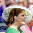La princesse Eugenie d'York et Sophie Rhys-Jones, comtesse de Wessex - Les membres de la famille royale britannique lors du rassemblement militaire "Trooping the Colour" (le "salut aux couleurs"), célébrant l'anniversaire officiel du souverain britannique. Cette parade a lieu à Horse Guards Parade, chaque année au cours du deuxième samedi du mois de juin. Londres, le 9 juin 2018.