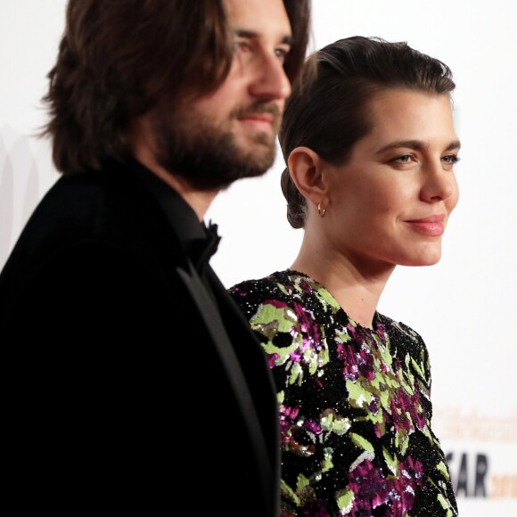 Charlotte Casiraghi et son compagnon Dimitri Rassam - Photocall lors de la 43ème cérémonie des Cesar à la salle Pleyel à Paris, le 2 mars 2018. © Dominique Jacovides - Olivier Borde / Bestimage