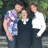 Hugo, Manon et Ophélie Meunier sur le tournage de "Zone Interdite" - Instagram, juin 2018