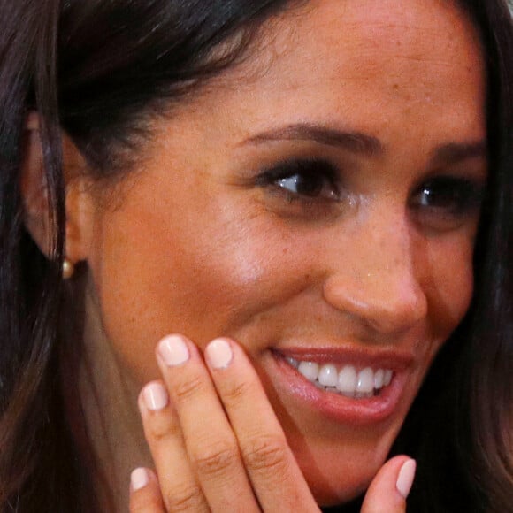 Meghan Markle, duchesse de Sussex, effectue son premier déplacement officiel avec la reine d'Angleterre, lors de leur visite à Chester. Le 14 juin 2018