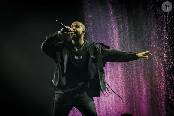 Le rappeur Drake en concert au Air Canada Centre à Toronto. Le 31 juillet 2016 © Angel Marchini / Zuma Press / Bestimage 31/07/2016 - Toronto