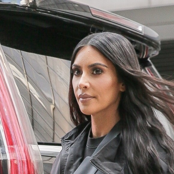 Kim Kardashian de retour à son hôtel à New York. Le 14 juin 2018.