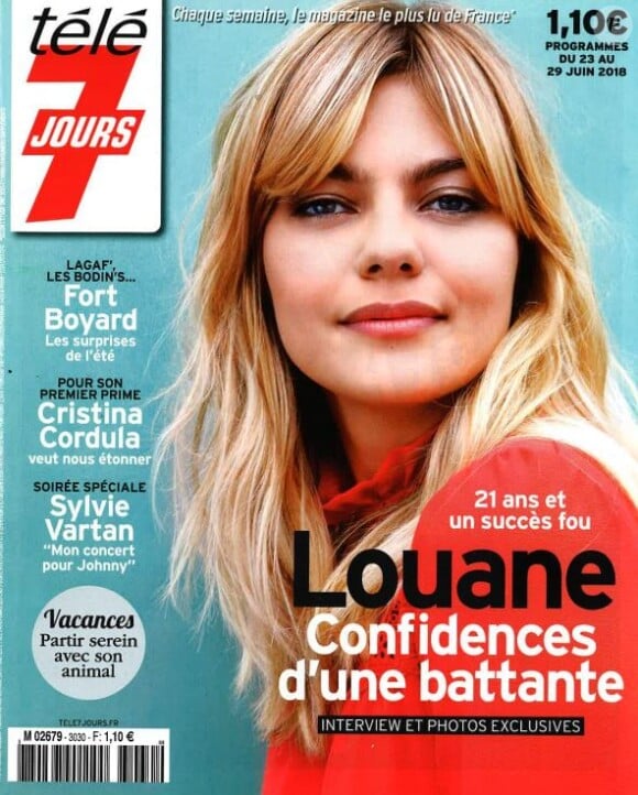 Louane en interview pour "Télé 7 Jours", 18 juin 2018