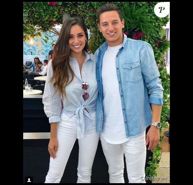 Florian Thauvin et Charlotte Pirroni sur Instagram le 8 mai 2018.