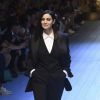 Monica Bellucci lors du défilé Dolce&Gabbana pendant la Fashion Week Printemps / Été 2019 homme de Milan, Italie, le 16, 2018.