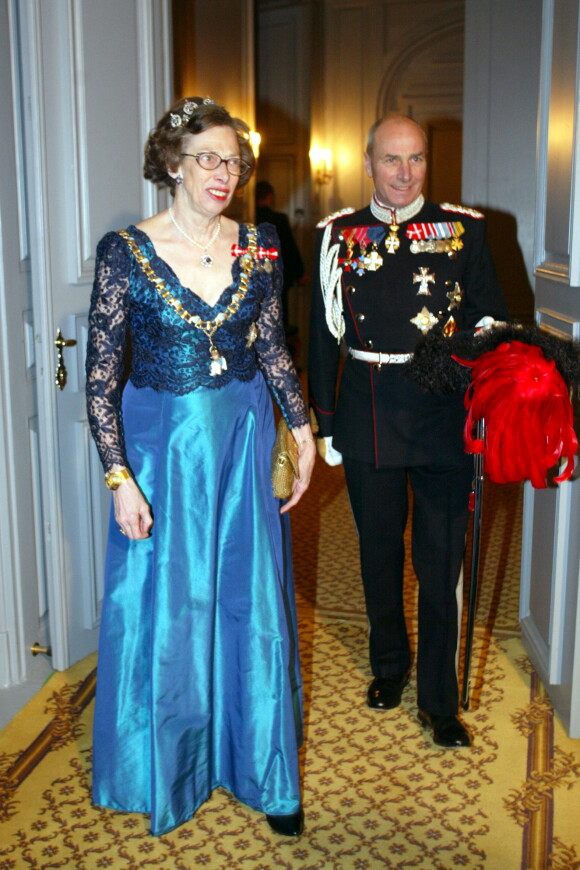 La princesse Elisabeth de Danemark. Le 1er janvier 2003.