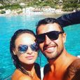 Géraldine Lapalus et son mari Julien, Instagram, 19 août 2016