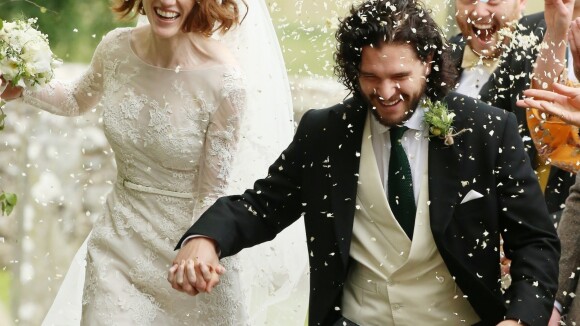 Kit Harington et Rose Leslie : Le couple de Game of Thrones s'est marié !