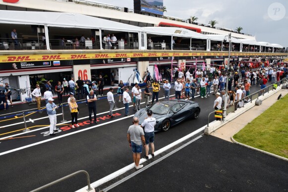 Une vue générale durant la journée d'essai du Grand Prix de France au Castellet le 23 juin 2018. C. Estrosi, le maire de Nice et le vice président du Conseil Regional de PACA, est à l'origine du retour du Grand prix de France au Circuit Paul Ricard. © Bruno Bebert/Bestimage