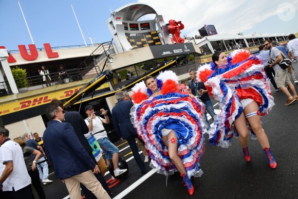 Une vue générale durant la journée d'essai du Grand Prix de France au Castellet le 23 juin 2018. C. Estrosi, le maire de Nice et le vice président du Conseil Regional de PACA, est à l'origine du retour du Grand prix de France au Circuit Paul Ricard. © Bruno Bebert/Bestimage