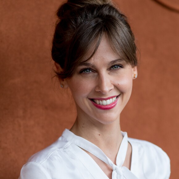 Ophélie Meunier au village des Internationaux de France de Tennis de Roland Garros à Paris le 3 juin 2018. © Dominique Jacovides-Cyril Moreau / Bestimage