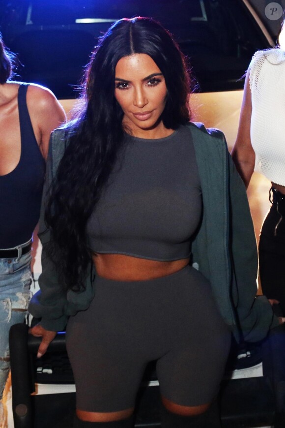 Kim Kardashian - Soirée pour célébrer la sortie de l'album KTSE de Teyana Taylor a Los Angeles, le 21 juin 2018. Celebrities attend the Teyana Taylor KTSE Album Listening Party in Los Angeles.21/06/2018 - Los Angeles