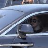 Khloe Kardashian et son compagnon Tristan Thompson passent prendre à manger au McDrive en Rolls Royce à Los Angeles, le 19 juin 2018.