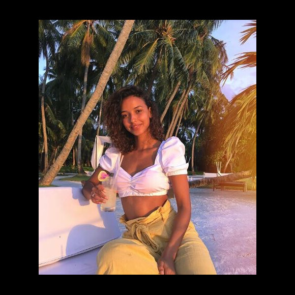 Flora Coquerel en vacances aux Maldives - Instagram, Juin 2018