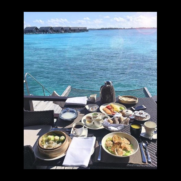 Flora Coquerel en vacances aux Maldives - Instagram, Juin 2018
