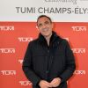 Nikos Aliagas - Inauguration d'une nouvelle boutique de maroquinerie "Tumi" au 63 avenue des Champs-Elysées à Paris le 22 mars 2018. © Veeren/Bestimage