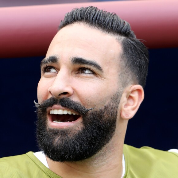 Adil Rami - Match de coupe du monde opposant la France au Danemark au stade Loujniki à Moscou, Russie, le 26 juin 2018. Le match s'est terminé par un match nul 0-0. © Cyril Moreau/Bestimage