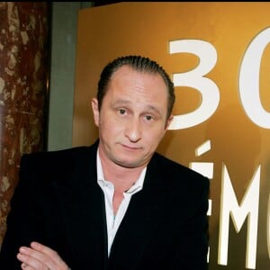 Benoit Poelvoorde à la cérméonie des César où il a perdu pour "Podium", le 26 février 2005.