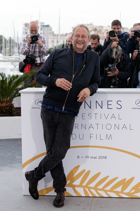 Benoît Poelvoorde - Photocall du film "Le Grand Bain" au 71e Festival International du Film de Cannes, le 13 mai 2018. © Borde / Jacovides / Moreau / Bestimage