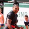 Serena Williams aux internationaux de tennis de Roland Garros à Paris, jour 3, le 29 mai 2018. © Cyril Moreau - Dominique Jacovides / Bestimage