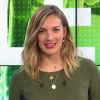 Clémentine Sarlat sur le plateau de "Tout le sport" - Instagram, 28 avril 2018