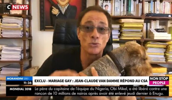 Jean-Claude Van Damme - CNEWS, 3 juillet 2018