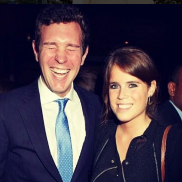 Eugenie d'York et son fiancé Jack Brooksbank, photo Instagram mai 2018.