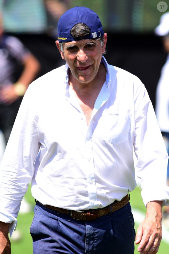 Exclusif - Tex - People au meeting GDP Vendôme 2018 au Vélodrome Georges-Préveral à Lyon le 29 juin 2018. A l'occasion de cette 2ème étape, Jean-François Gobertier, la ville de Lyon et Jacques Vianesi (président du Comité Bouliste du Rhône) nous invitent à venir voir les meilleurs joueurs du monde de sport boules. © Romain Doucelin/Bestimage
