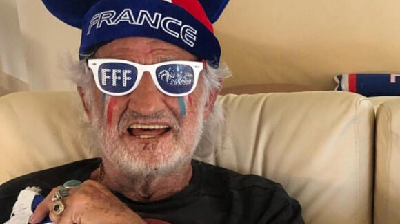 Jean-Paul Belmondo, 85 ans, soutient les Bleus avec ferveur et style !