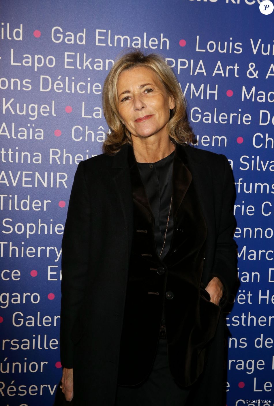 Claire Chazal Le Professeur S Lyonnet President De L Institut Des Maladies Genetiques Et Le Galeriste K Mennour Ont Organise La Soiree Heroes For Imagine Purepeople