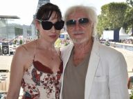 Hugues Aufray et sa jeune chérie, si amoureux au Longines Paris Eiffel Jumping