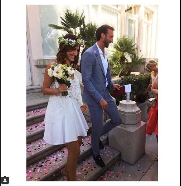 Fabien Gilot a épousé Audrey à Marseille le 6 juillet 2018.