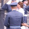 Le prince Harry, duc de Sussex, et Meghan Markle, duchesse de Sussex à l'abbaye de Westminster, le 10 juillet 2018 à Londres, pour le service marquant le centenaire de la Royal Air Force (RAF).