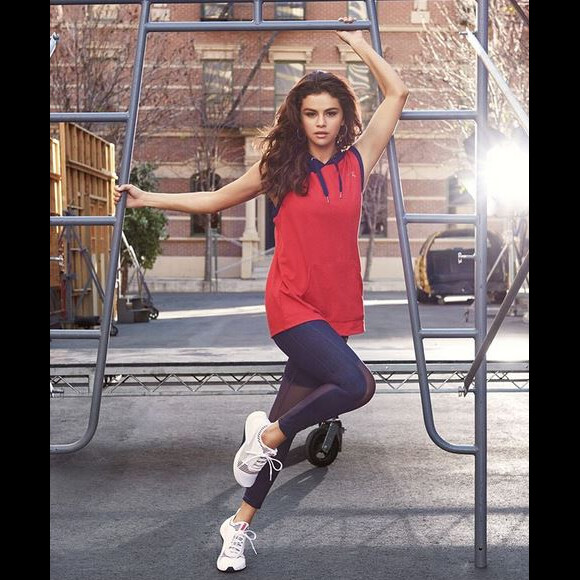 Selena Gomez figure sur une nouvelle campagne publicitaire pour PUMA. Juillet 2018.