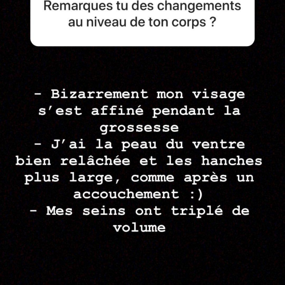 Caroline Receveur - story Instagram, 11 juillet 2018