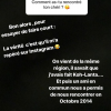 Camille Sold fait des révélations sur sa vie privée sur Instagram, le 13 juillet 2018.