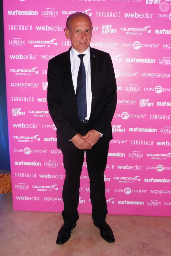 Exclusif - Jean-Michel Aphatie - Dernière soirée à la suite Sandra and Co lors du 68ème festival international du film de Cannes. Le 22 mai 2015