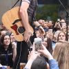 Shawn Mendes en concert sur l'émission " Today " à New York Le 01 juin 2018