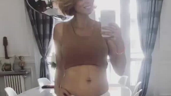 Sylvie Tellier dévoile son corps une semaine après son accouchement - Instagram, 21 juillet 2018