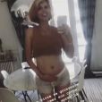 Sylvie Tellier dévoile son corps une semaine après son accouchement en story Instagram - 21 juillet 2018