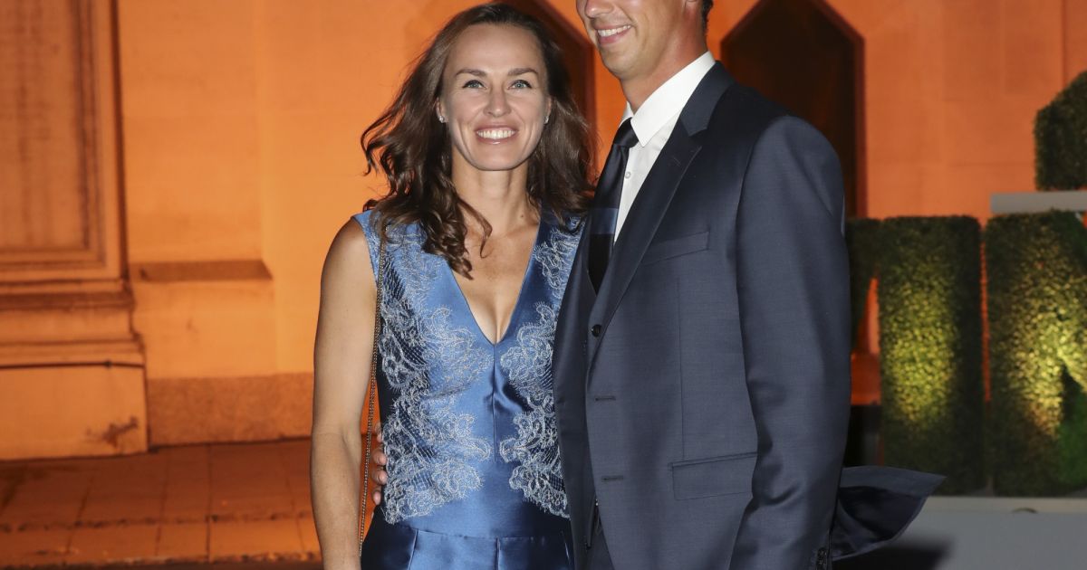 Martina Hingis et Harald Leemann - Dîner des champions du tournoi de